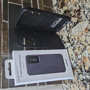 Samsung S-View Wallet Case NWT for S23 (NOT Plus and NOT Ultra) in Black